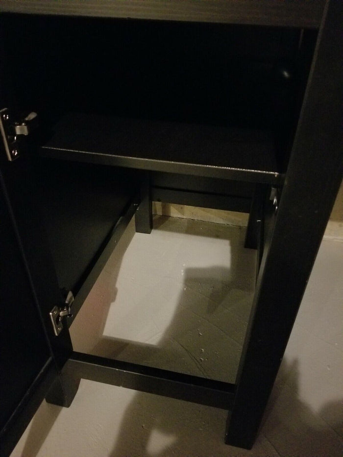 Ikea Black Desk in Fair Condition