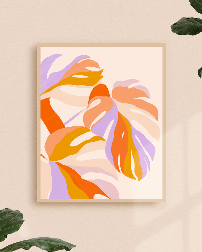 ITSFUNNYHOWWW Affiche - Feuilles