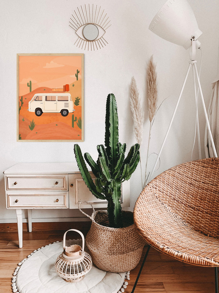ITSFUNNYHOWWW Affiche - Van Life