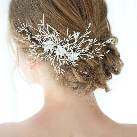 crystal wedding headpiece