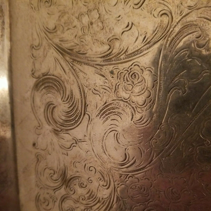 "Joanne" Webster Wilcox International Silver #7291 Serving Tray, 24" x 15"