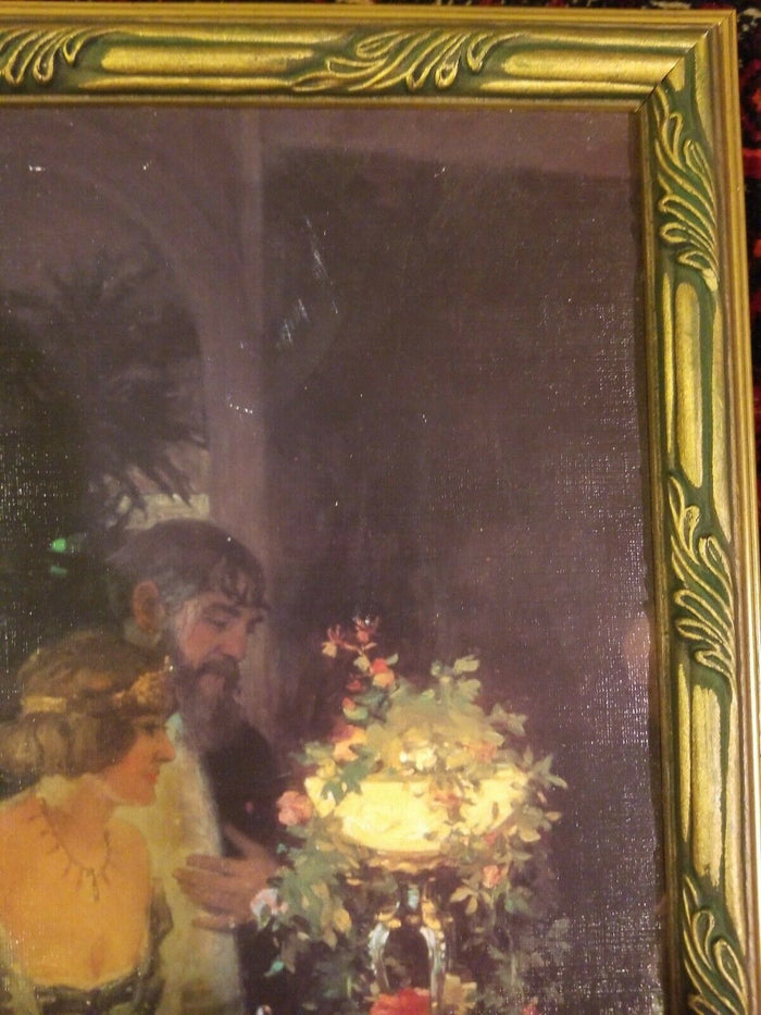 Jules-Alexandre Grün Dinner Party (The End of Dinner) Painting