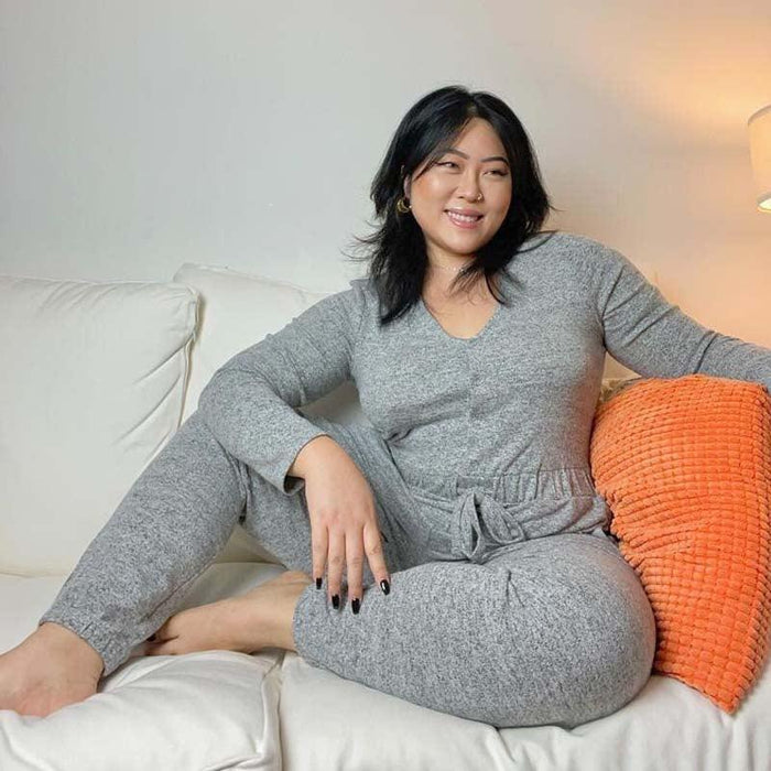 Jumpsuit - Grey Marl - Snag
