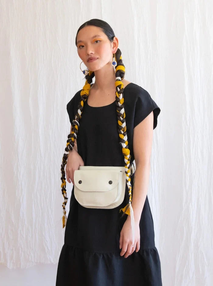KAZAK Sac Pochette Amaru - Ivoire