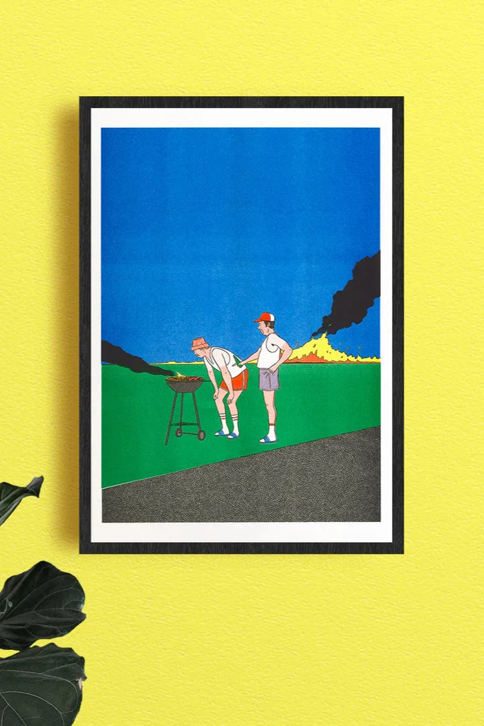 KIBLIND Affiche Simon Bailly - Barbeuc