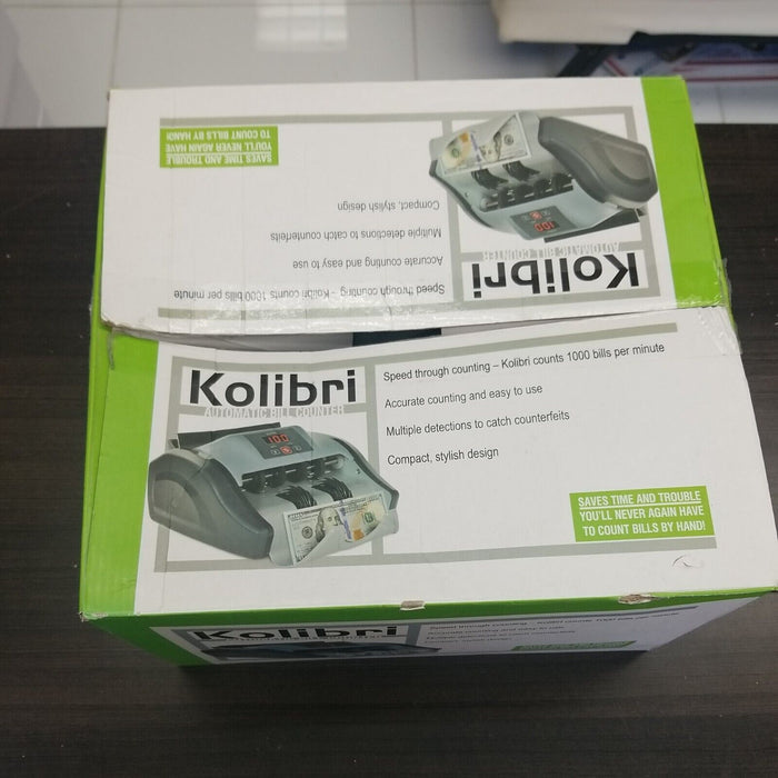 Kolibri Automatic Bill Counter - Diamonds Sapphires Rubies Emeralds
