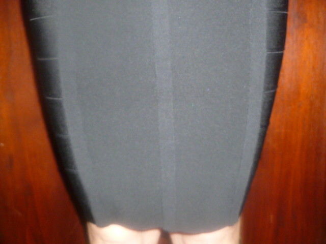 Lady's Black Vince Camuto Dress Size 2 - Diamonds Sapphires Rubies Emeralds