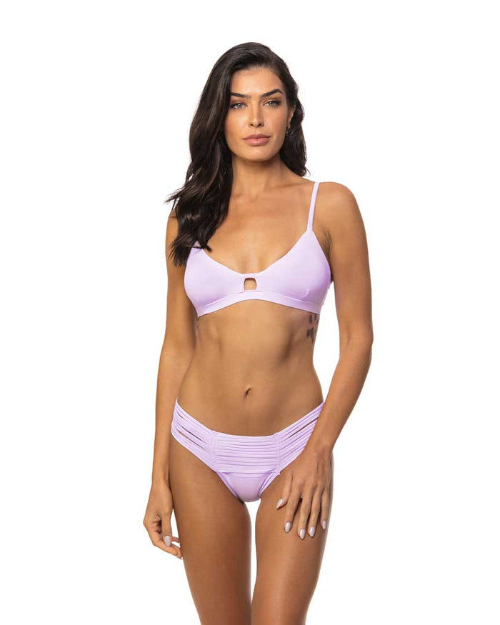 Lavender Bralette Bikini Top