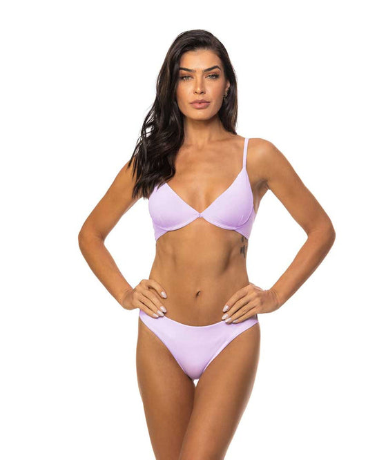 Lavender Underwire Bikini Top