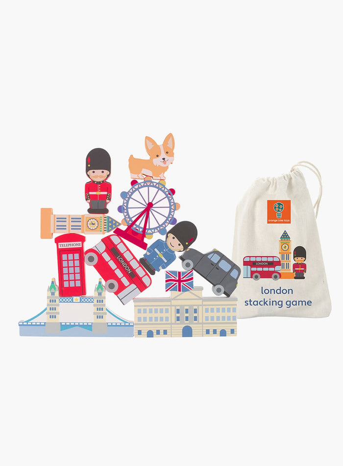 Orange Tree Toy London Stacking Game
