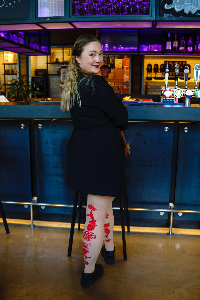 Manifest Sheer Tights - Builders Tea