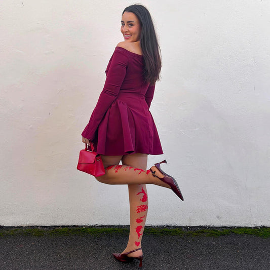 Manifest Sheer Tights - Caramel Latte