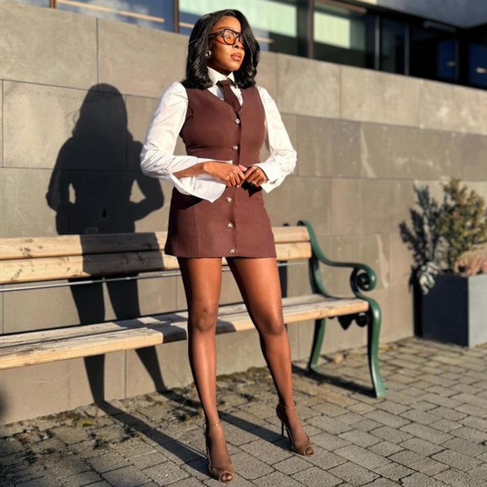 Manifest Sheer Tights - Praline