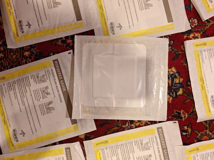 MEDLINE BORDERED GAUZE MSC3266 10 Unit, WITHOUT BOX!
