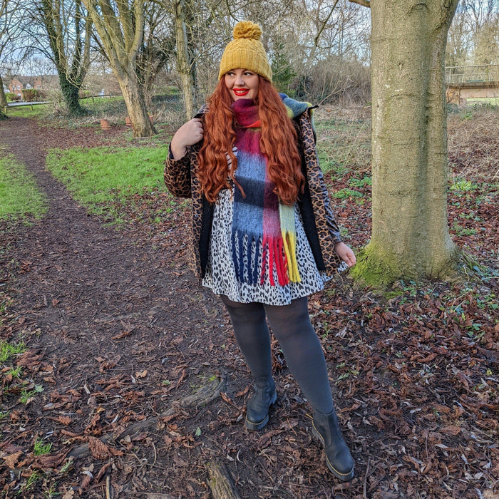 Merino Wool Tights - Storm Cloud - Snag