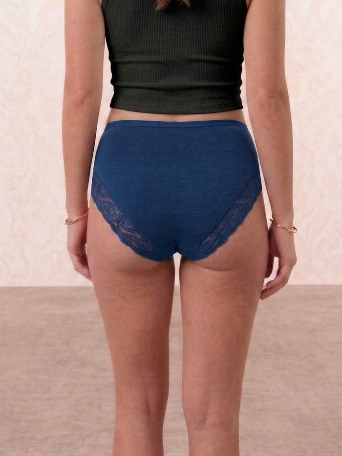 Mid-Rise Hipster Panty -Pack 0f 3