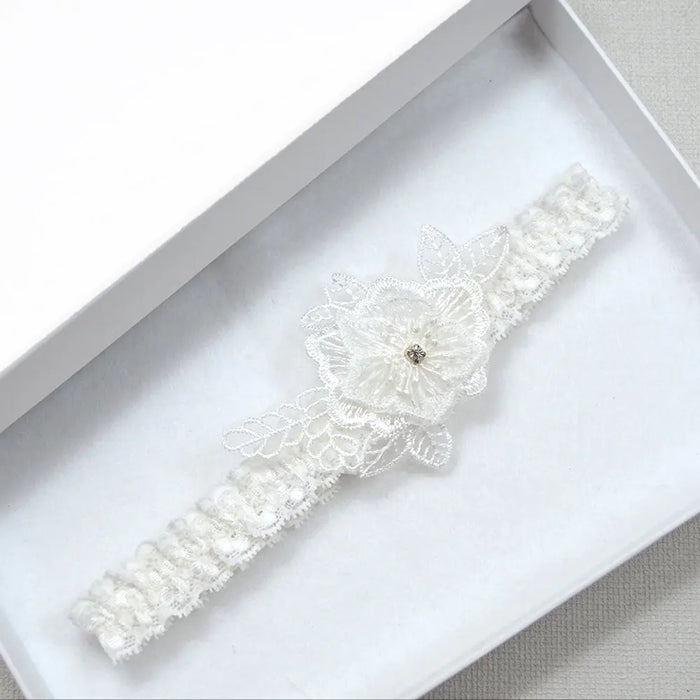 ivory wedding garter australia