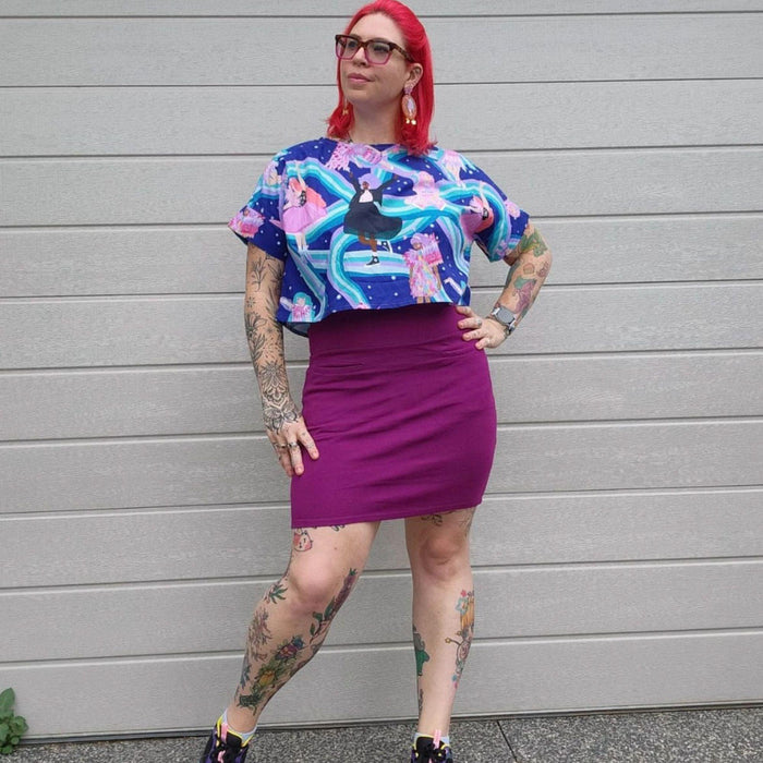 Mini Skirt - Figgy Pudding - Snag