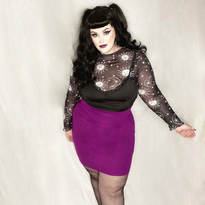 Mini Skirt - Figgy Pudding - Snag