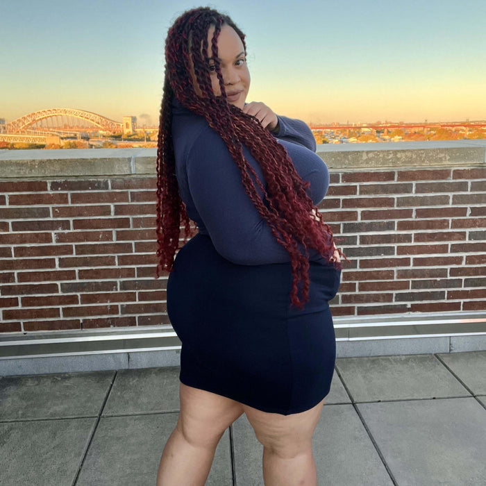 Mini Skirt - Navy - Snag