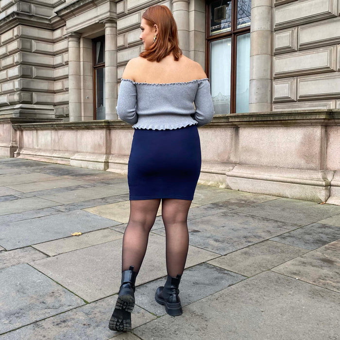 Mini Skirt - Navy - Snag