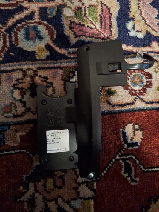 MITEL CORDLESS HEADSET CHARGER MISSING 1 SCREW 56008569A