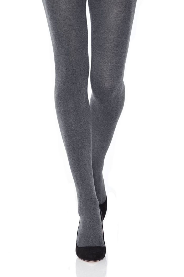 MONDOR Collants en Coton 5393 - Graphite Mix