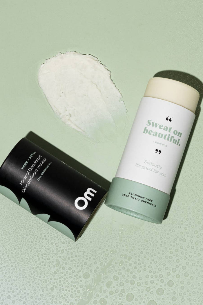 OM ORGANICS Déodorant Minéral - Herb + Petal