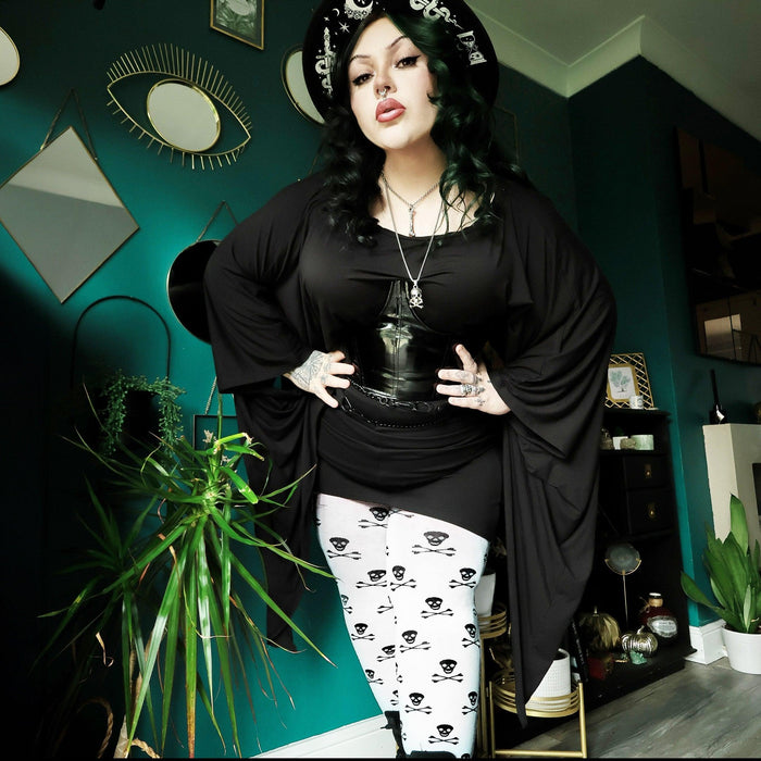 Opaque Tights Skullz - Snow White