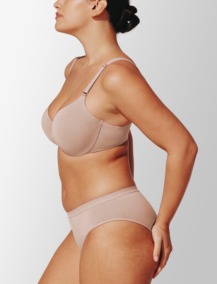 Organic Cloud Cotton T-Shirt Bra