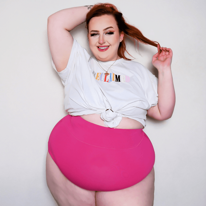 Organic Cotton Super High Waist Knickers - Barbara