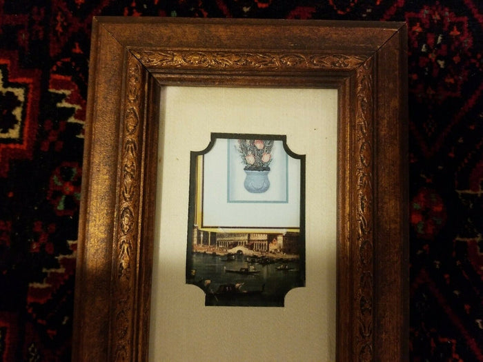 Pair Of Framed Mixed Media Artworks