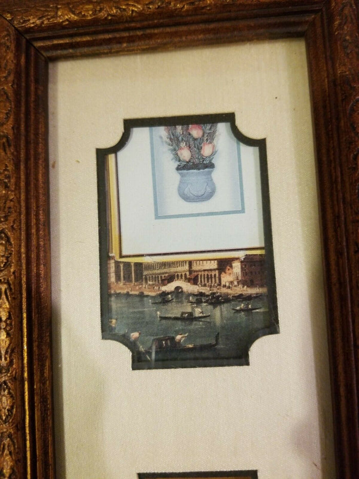Pair Of Framed Mixed Media Artworks