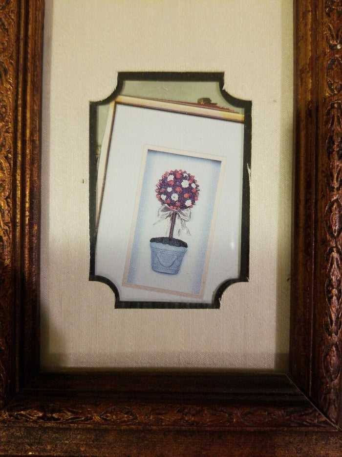 Pair Of Framed Mixed Media Artworks