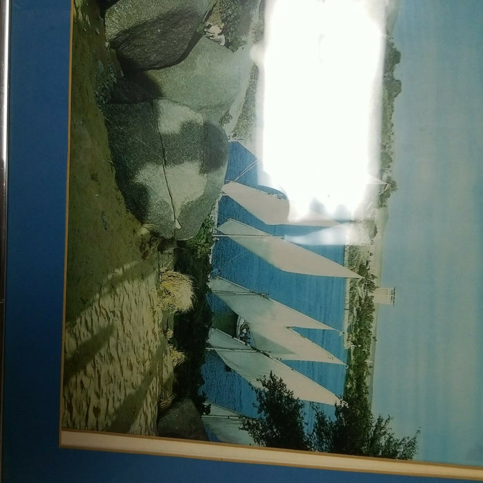 Pair Of Sailing Scene Paintings