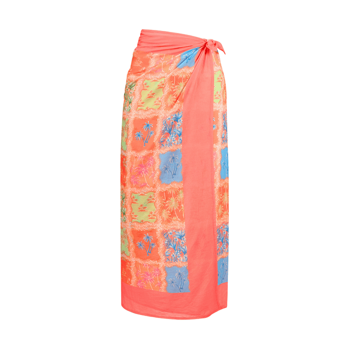 Patchwork Palm Sarong