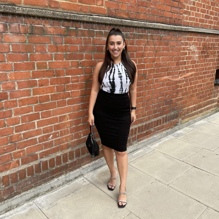 Pencil Skirt - Black - Snag