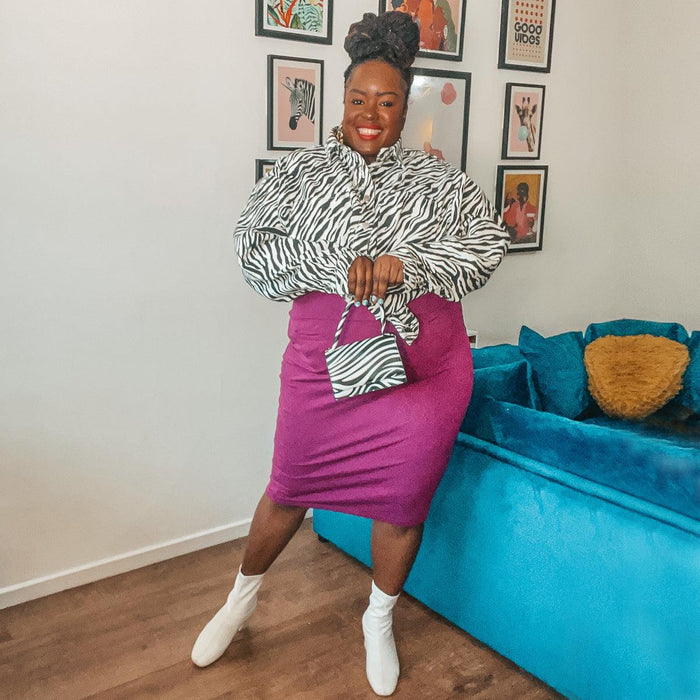 Pencil Skirt - Figgy Pudding - Snag