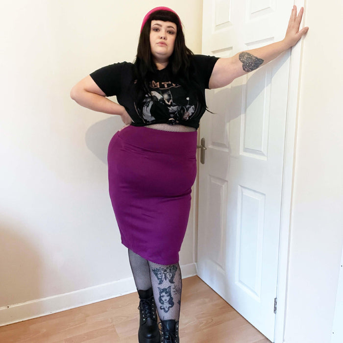 Pencil Skirt - Figgy Pudding - Snag