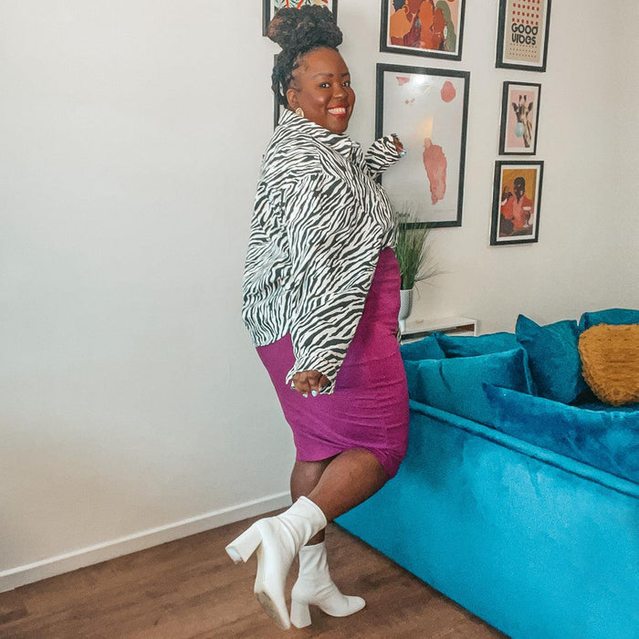 Pencil Skirt - Figgy Pudding - Snag