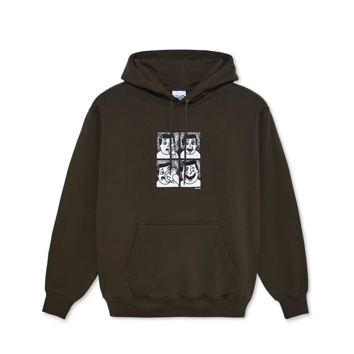 POLAR - DAVE HOODIE PUNCH BROWN