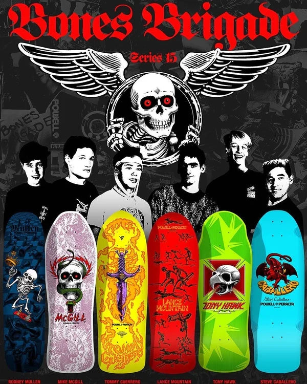 POWELL PERALTA - MULLEN SERIES 15 DECK 7.4