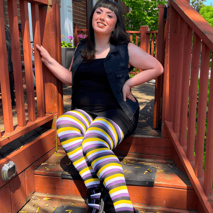 Pride Striped Tights - Elliot