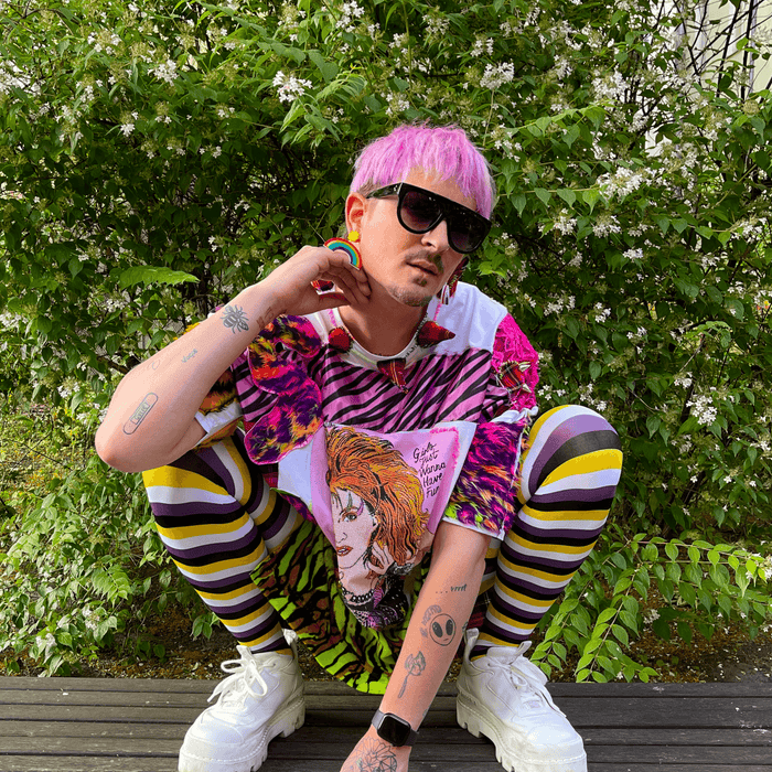 Pride Striped Tights - Elliot