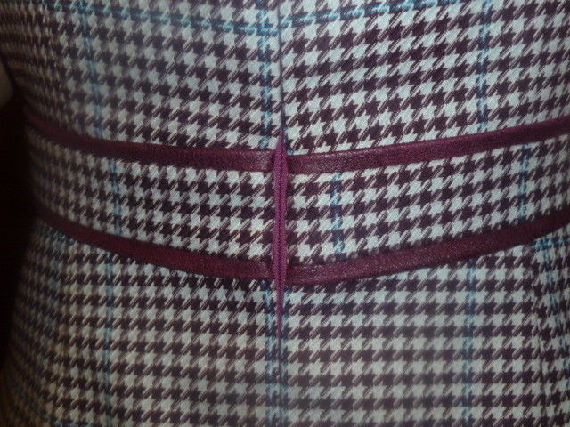 Purple Plaid Cynthia Steffe Dress Size 2 - Diamonds Sapphires Rubies Emeralds