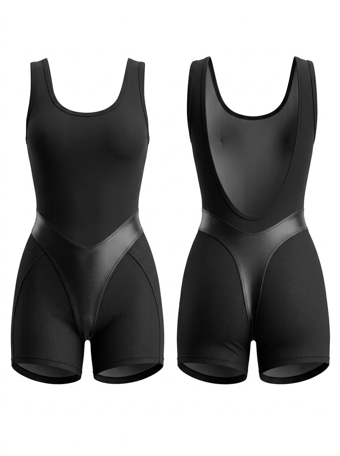 Push Up Backless Quick-dry Short Romper