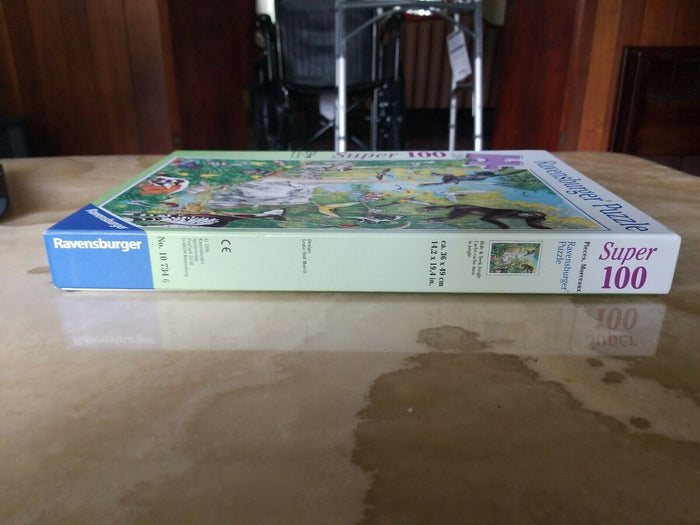 Ravensburger Super 100 Jungle Safari Hide & Seek Jungle Puzzle No. 107346 - Diamonds Sapphires Rubies Emeralds