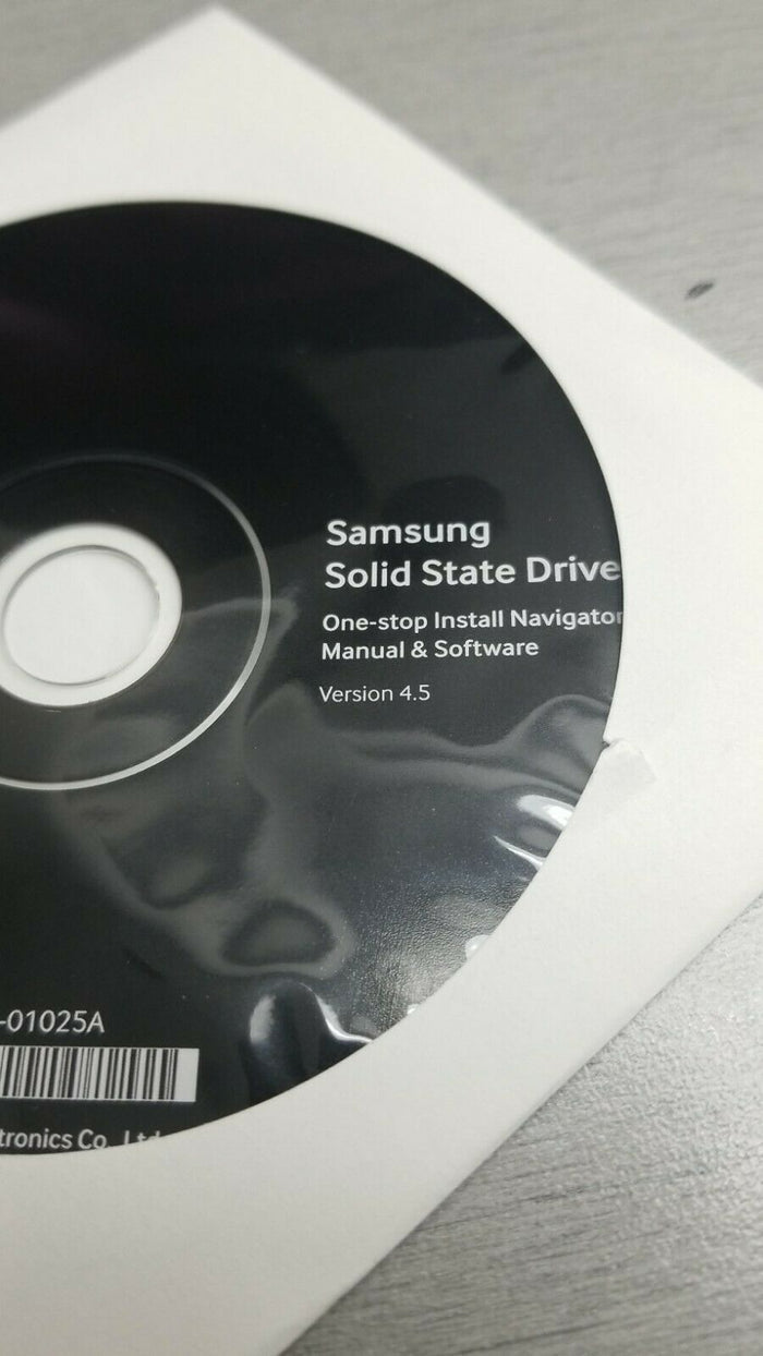 Samsung Solid State Drive Software version 4.5 LA81-01025A CD DISC