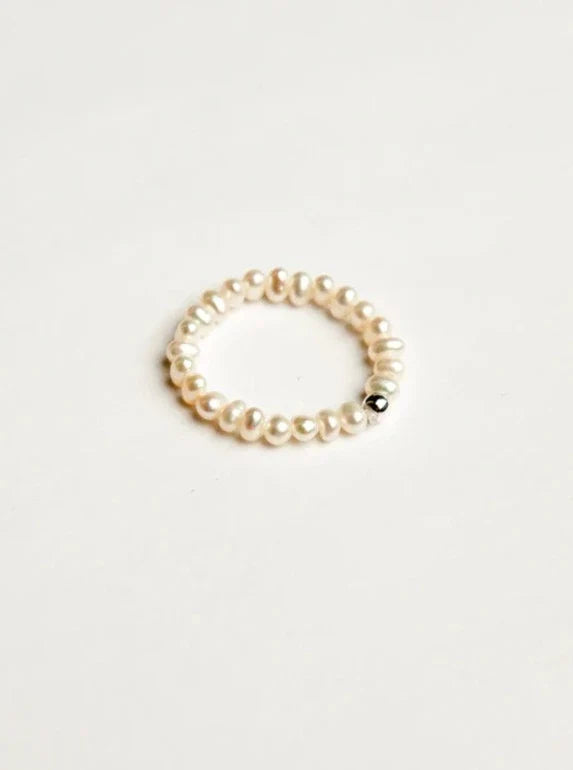 SARAH BIJOUX Bague Jonc Perles
