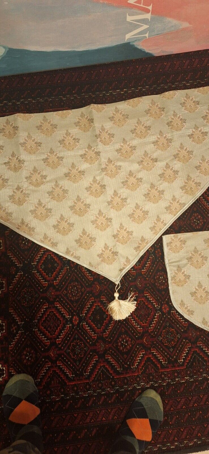 Set of 4 Croscill Home Valance with Tassel 40” X 23.75" Plus 4.5" Hanging Part